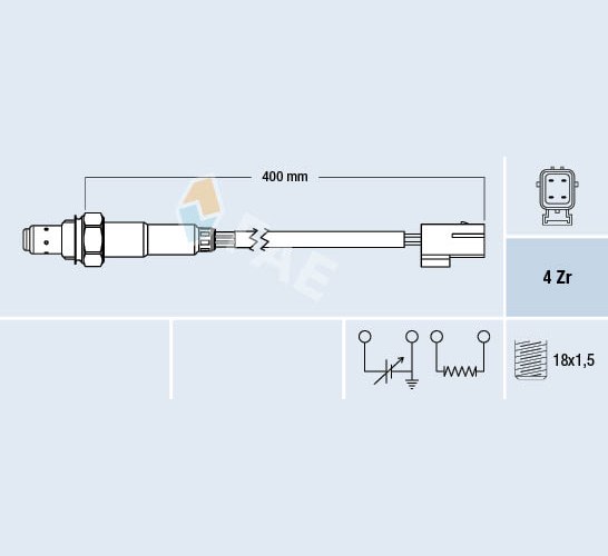 Lambda Sensor - 77216 FAE