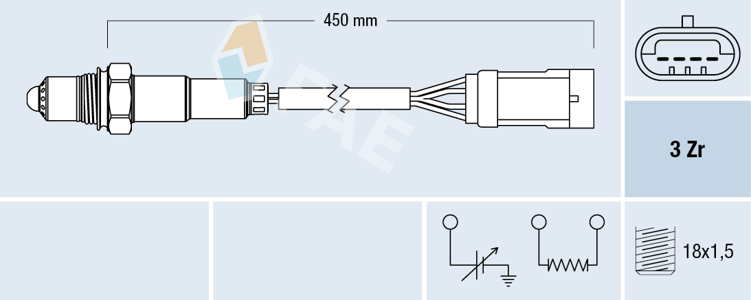 Lambda Sensor - 77222 FAE