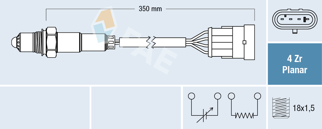 Sonda lambda - 77223 FAE