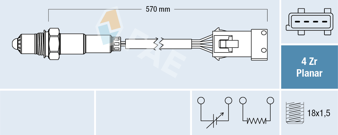 Lambda Sensor - 77240 FAE