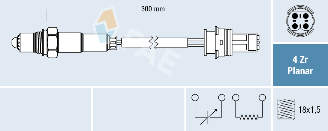 Lambda Sensor - 77252 FAE