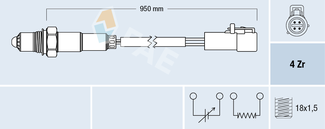 Lambda Sensor - 77262 FAE