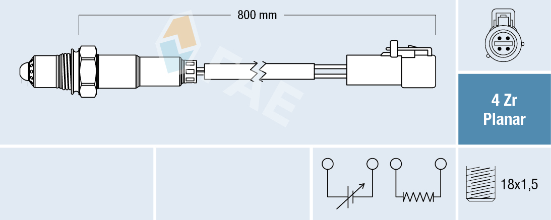 Lambda Sensor - 77263 FAE