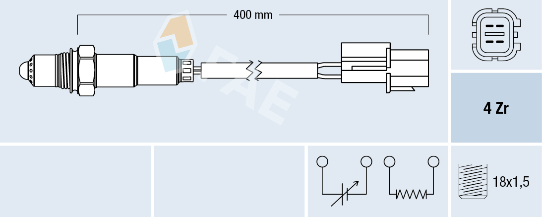 Lambda Sensor - 77290 FAE