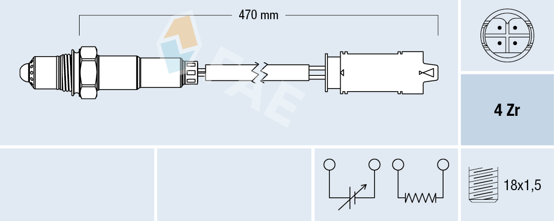 Lambda Sensor - 77326 FAE