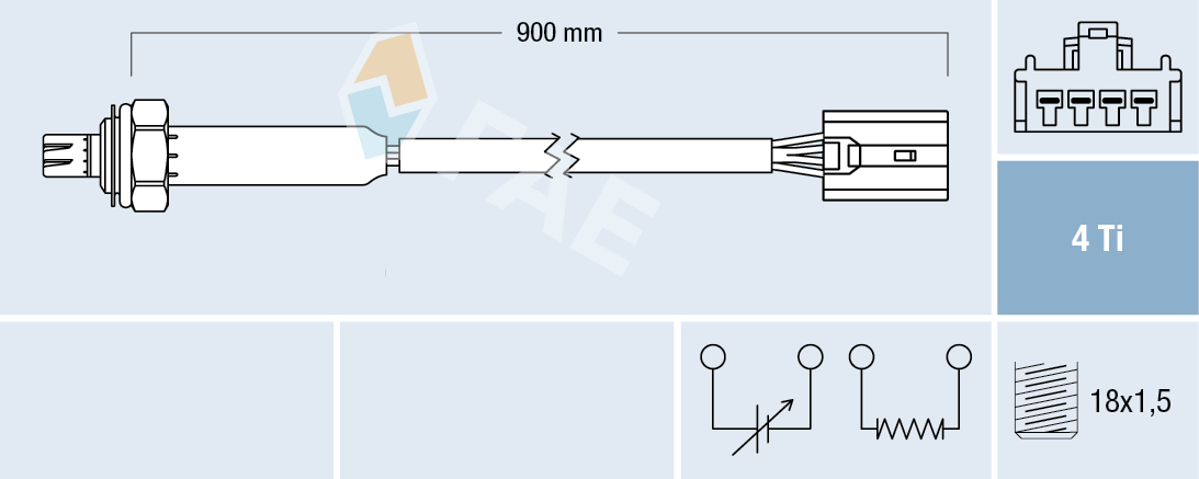 Lambda Sensor - 77356 FAE