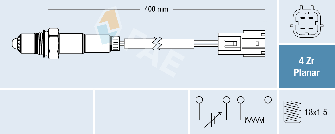 Lambda Sensor - 77392 FAE