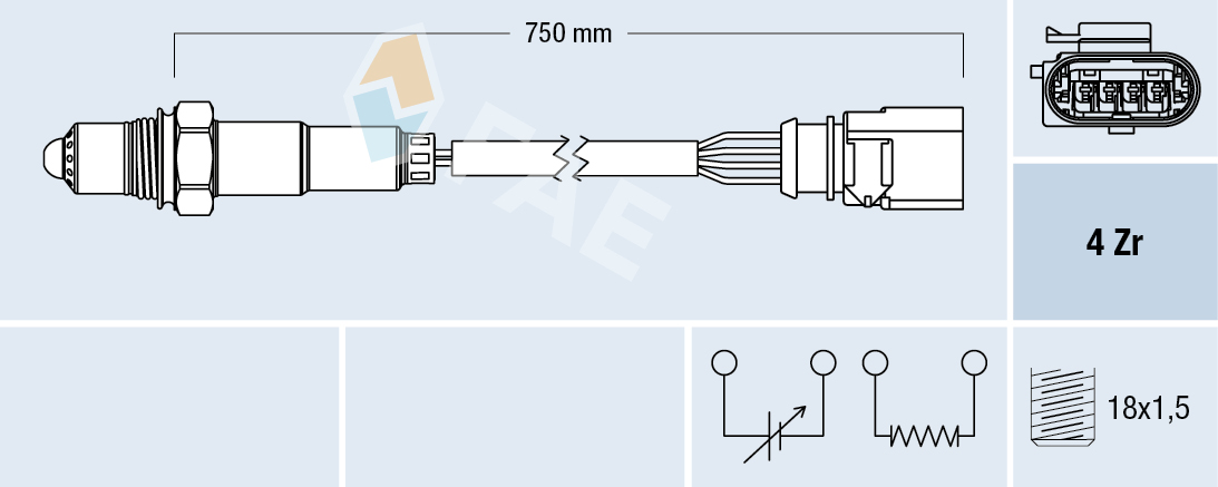 Lambda Sensor - 77399 FAE