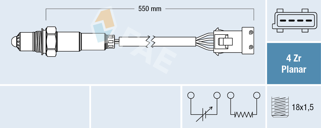 Lambda Sensor - 77411 FAE