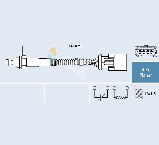 Lambda Sensor - 77425 FAE