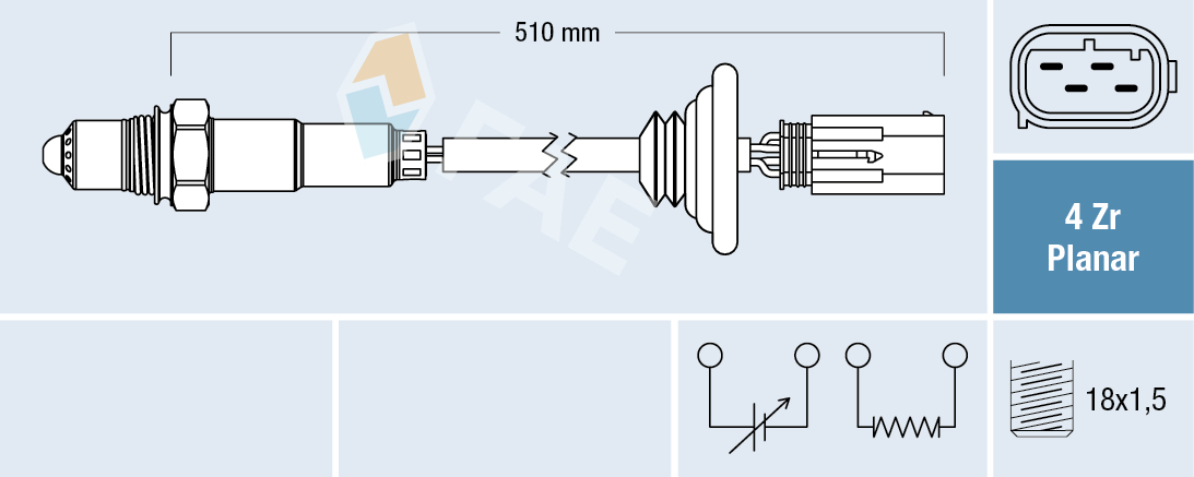 Lambda Sensor - 77428 FAE