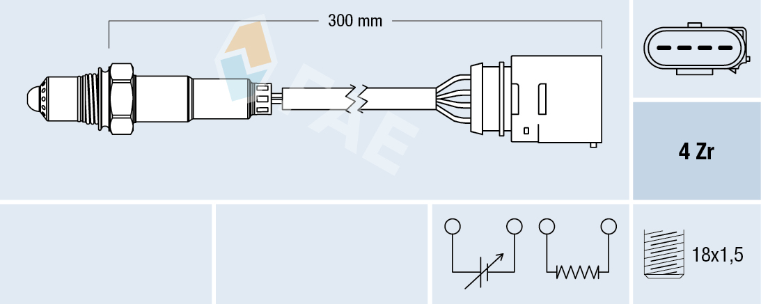 Lambda Sensor - 77435 FAE