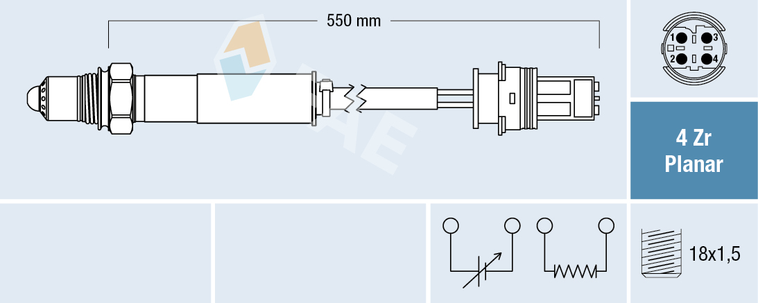 Lambda Sensor - 77442 FAE