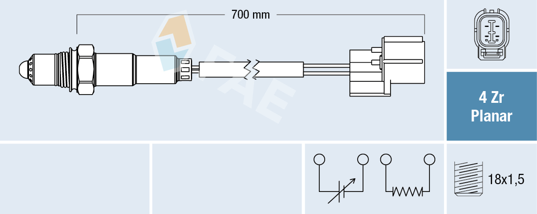 Lambda Sensor - 77450 FAE