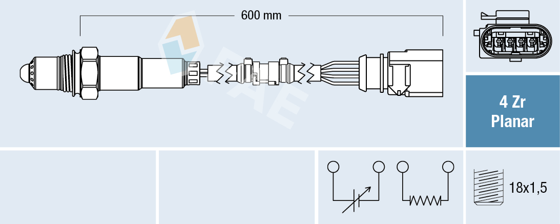 Lambda Sensor - 77458 FAE