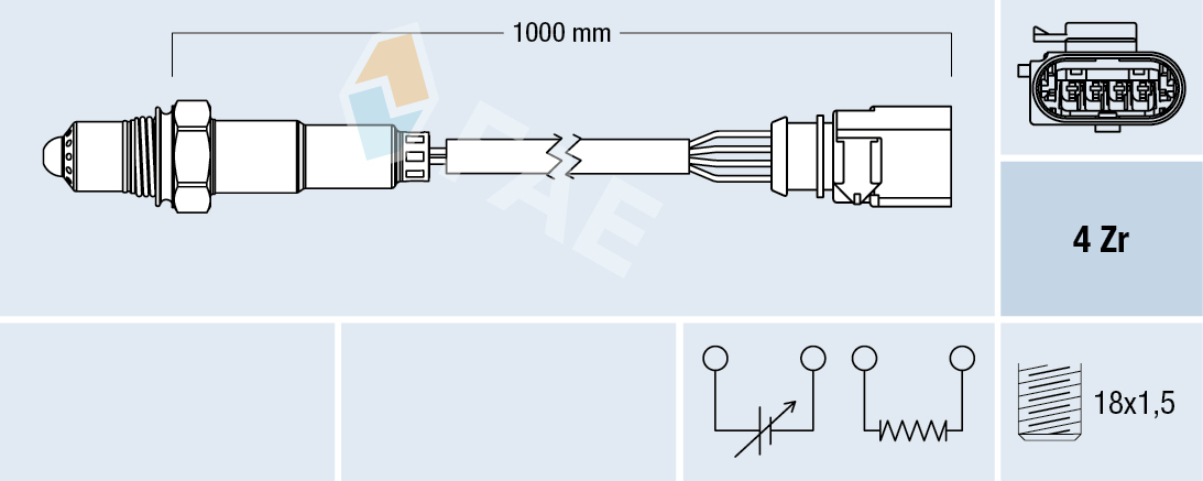Lambda Sensor - 77459 FAE