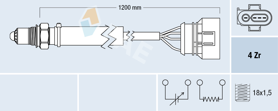 Lambda Sensor - 77460 FAE