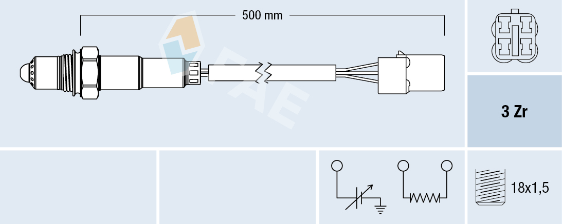 Sonda lambda - 77479 FAE