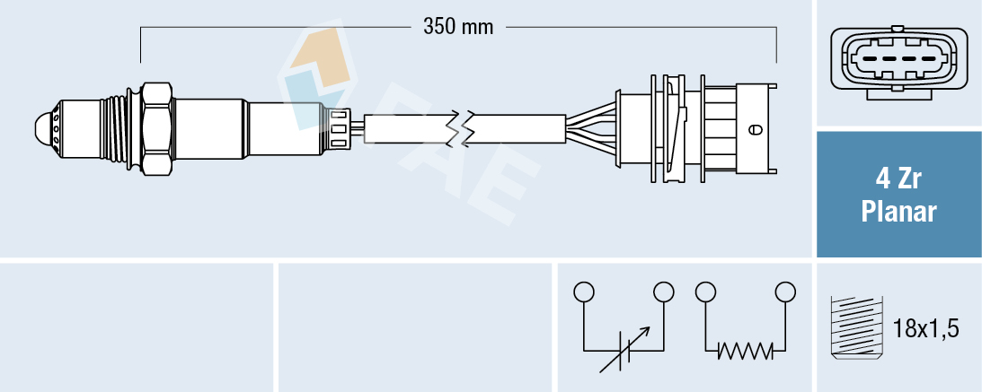 Lambda Sensor - 77498 FAE