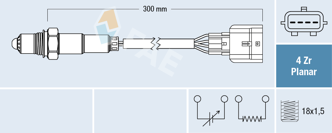Sonda lambda - 77522 FAE