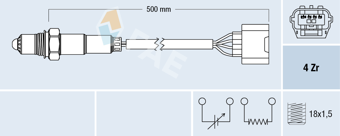 Sonda lambda - 77583 FAE