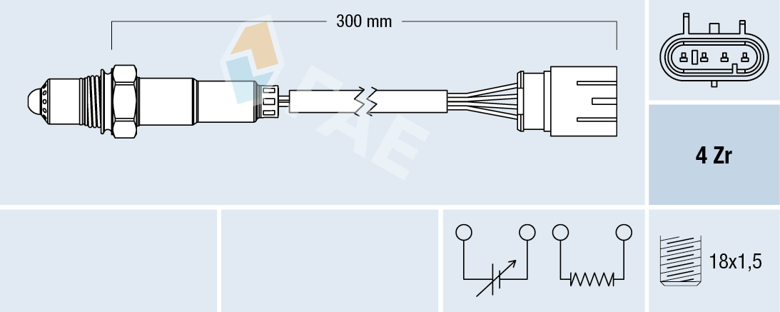 Sonda lambda - 77586 FAE