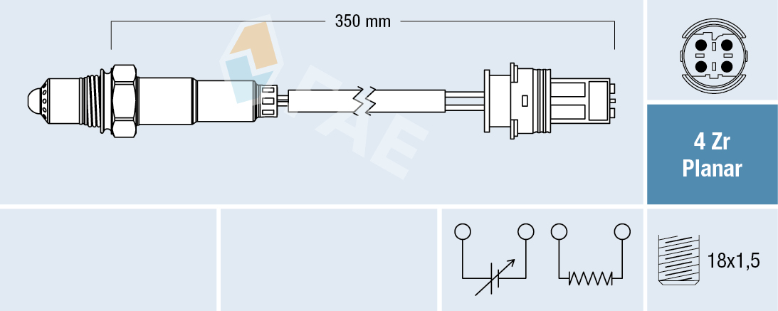 Lambda Sensor - 77632 FAE