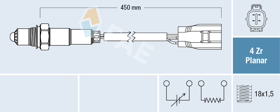 Lambda Sensor - 77644 FAE