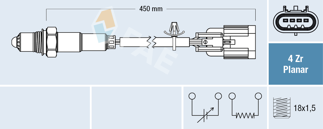 Lambda Sensor - 77662 FAE