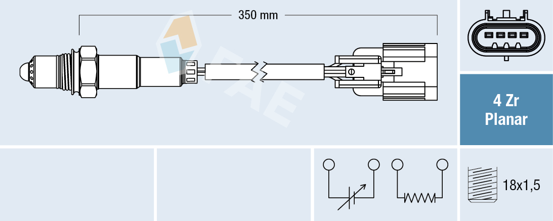 Lambda Sensor - 77667 FAE