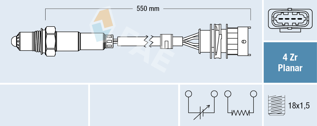 Lambda Sensor - 77670 FAE
