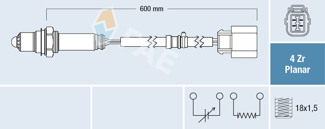 Lambda Sensor - 77684 FAE