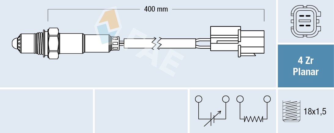 Sonda lambda - 77687 FAE