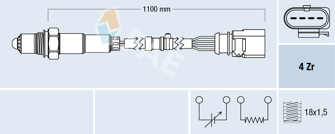 Sonda lambda - 77702 FAE