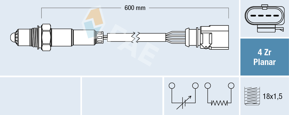 Sonda lambda - 77704 FAE