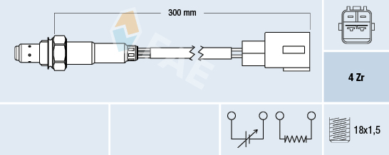 Lambda Sensor - 77756 FAE