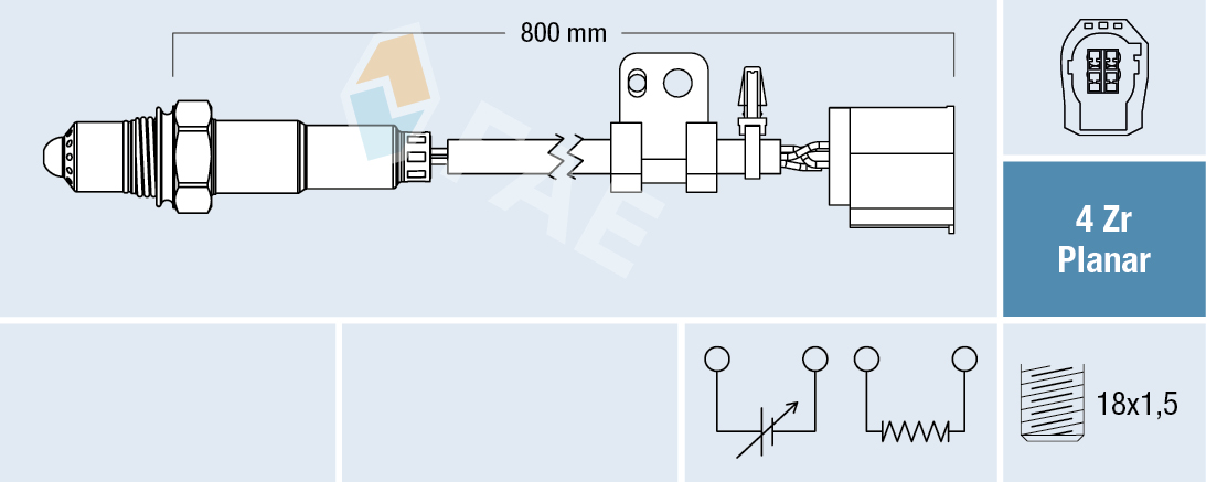 Lambda Sensor - 77758 FAE