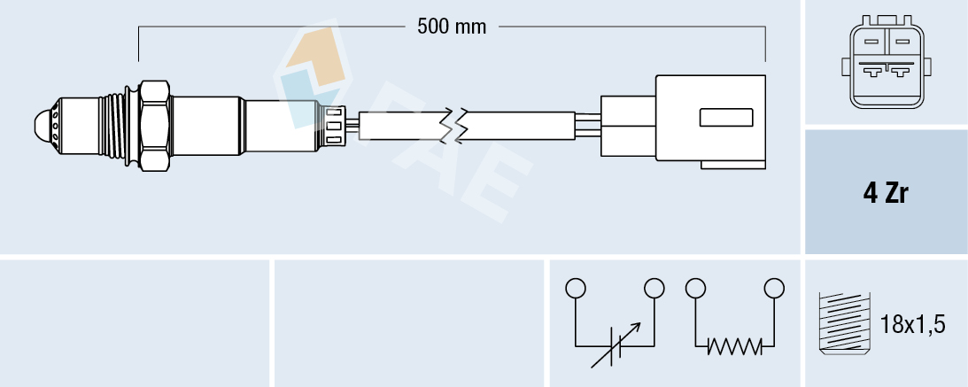 Sonda lambda - 77767 FAE