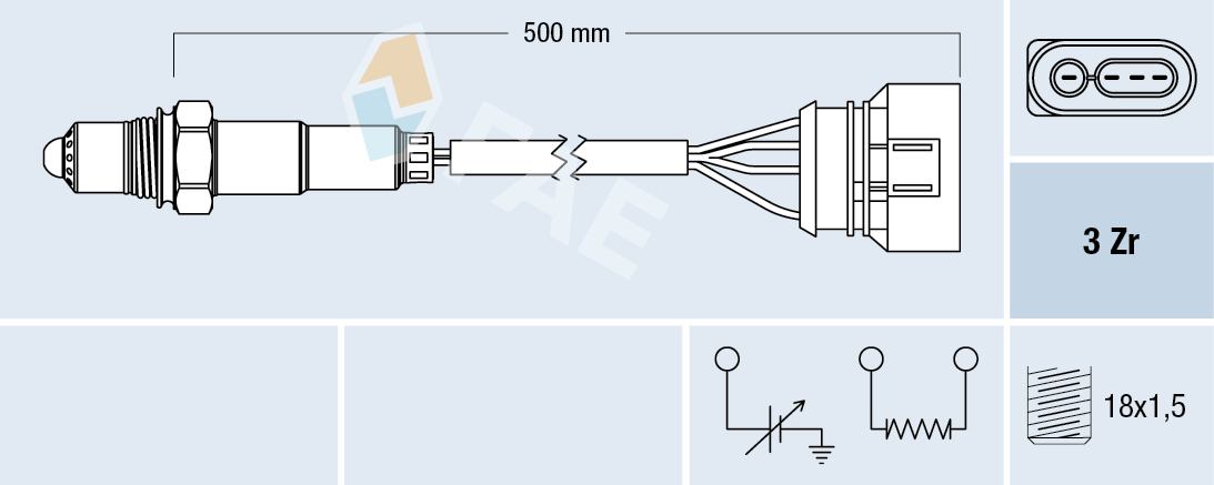 Lambda Sensor - 77779 FAE