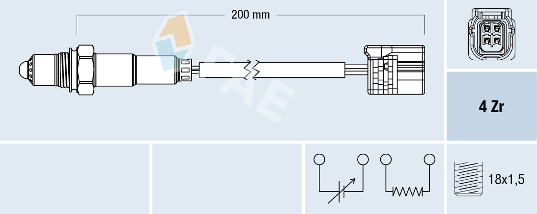 Lambda Sensor - 77786 FAE