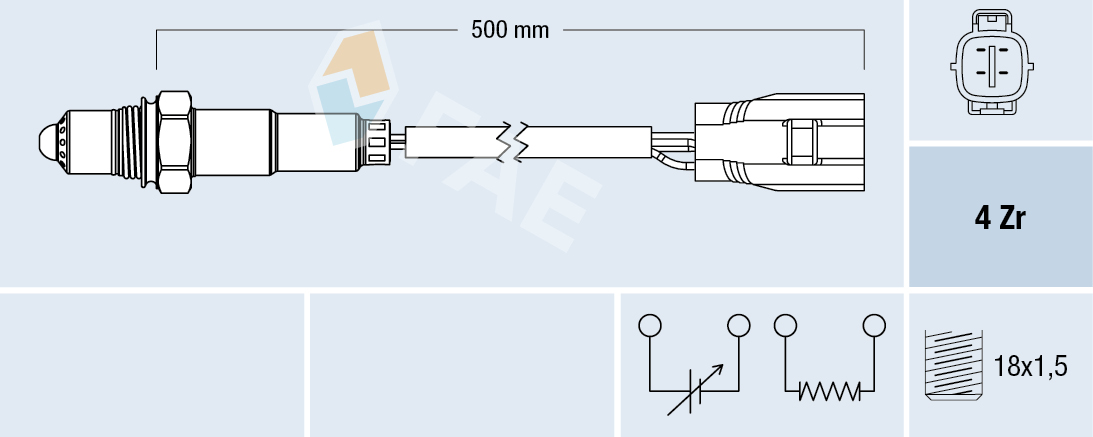 Sonda lambda - 77790 FAE