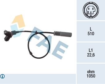 Sensor, wheel speed - 78005 FAE