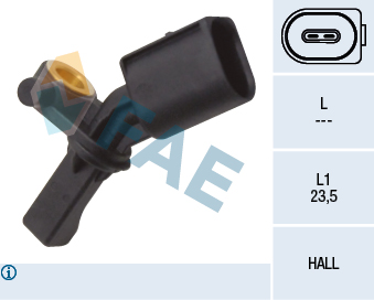 Sensor, wheel speed - 78010 FAE