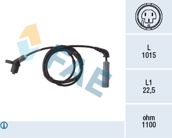 Sensor, wheel speed - 78019 FAE