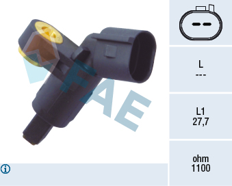 Sensor, wheel speed - 78020 FAE