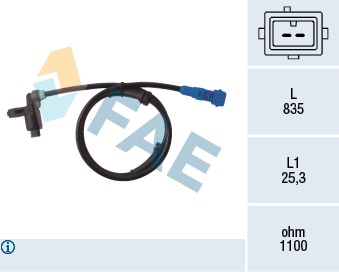 Sensor, wheel speed - 78021 FAE