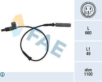 Sensor, wheel speed - 78023 FAE