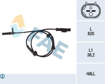 Sensor, wheel speed - 78050 FAE