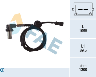 Sensor, wheel speed - 78062 FAE