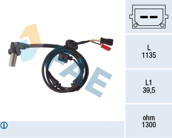 Sensor, wheel speed - 78085 FAE